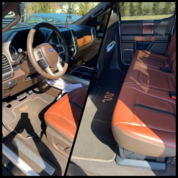 Ford King Ranch interior detail